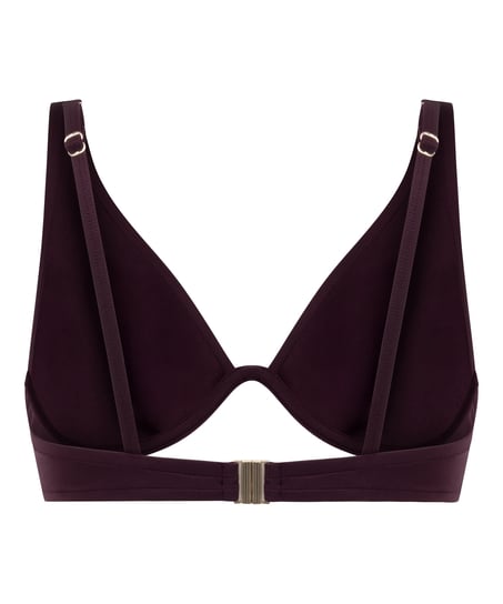 Haut de bikini en néoprène, Violet