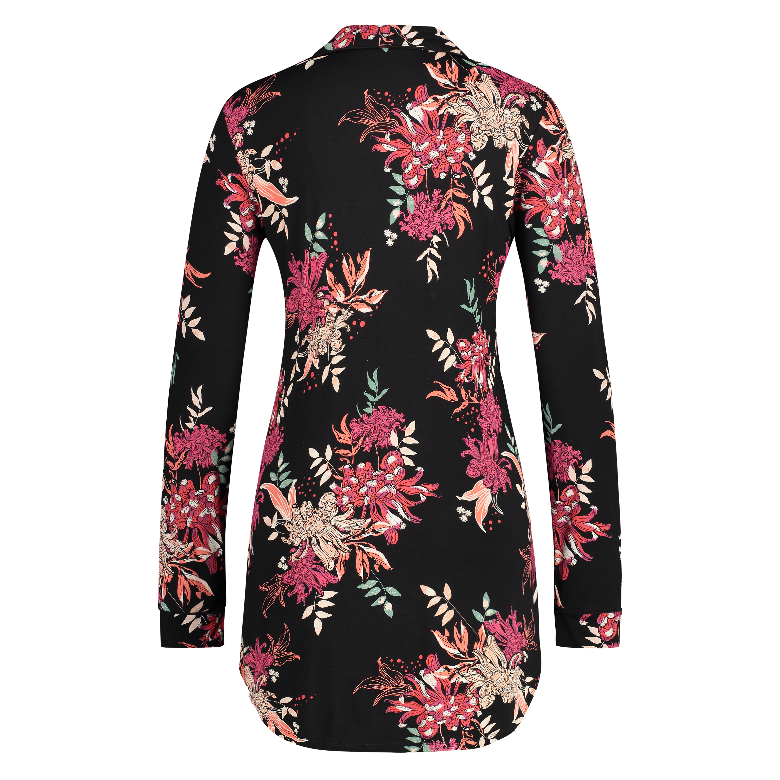 Chemise de nuit Menshirt Jersey, Noir, main