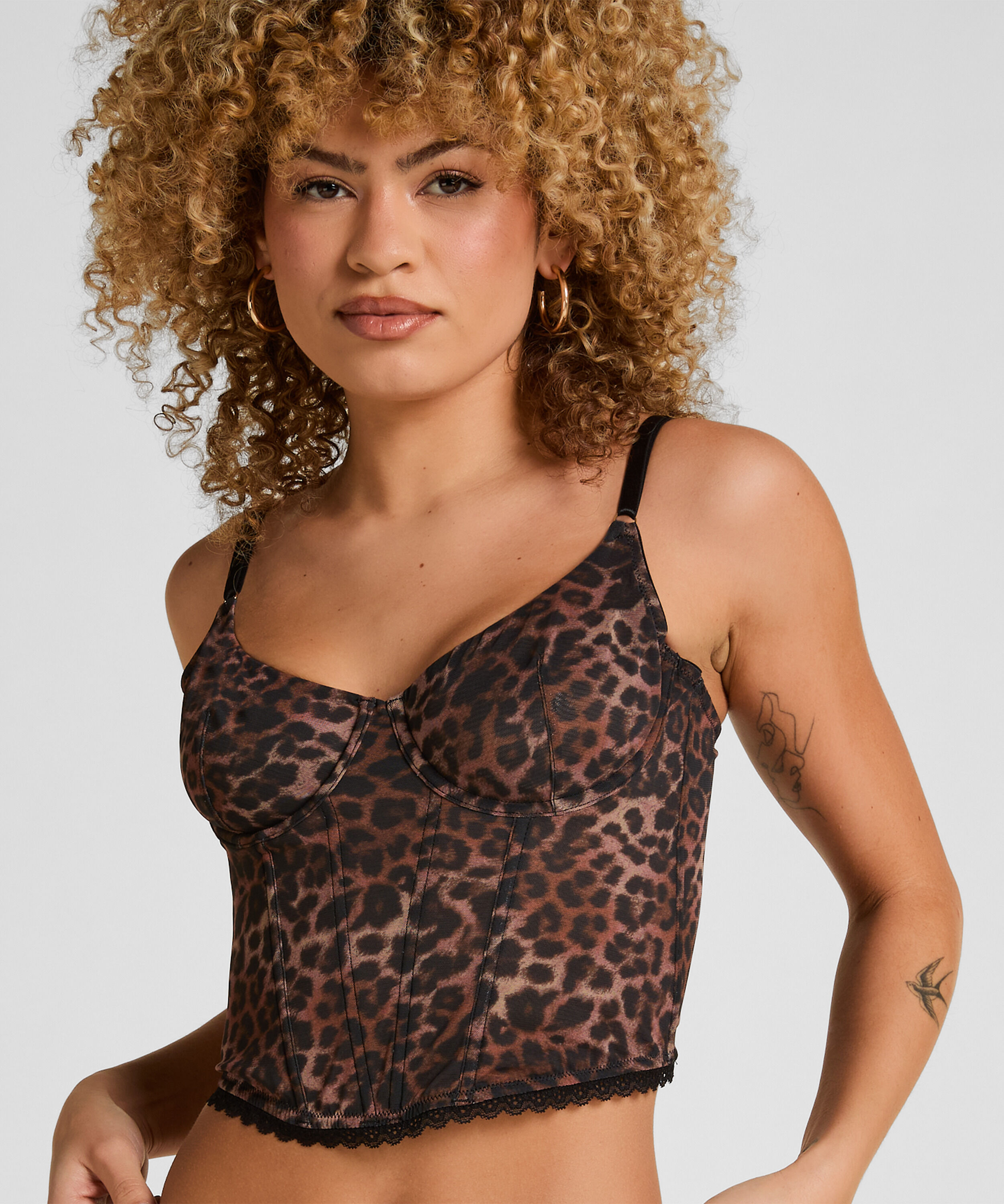 Soutien-Gorge Ella Armatures Sans Rembourrage, Marron