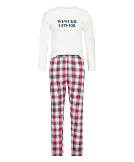 Pyjama-Set für Männer, Rot