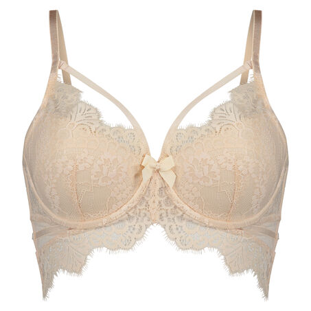 Soutien-gorge &agrave; armatures pr&eacute;form&eacute; longline Marilee, Rose