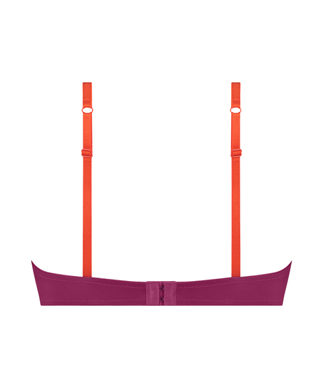 Vorgeformter Bügel-BH Lace & Shine, Rose