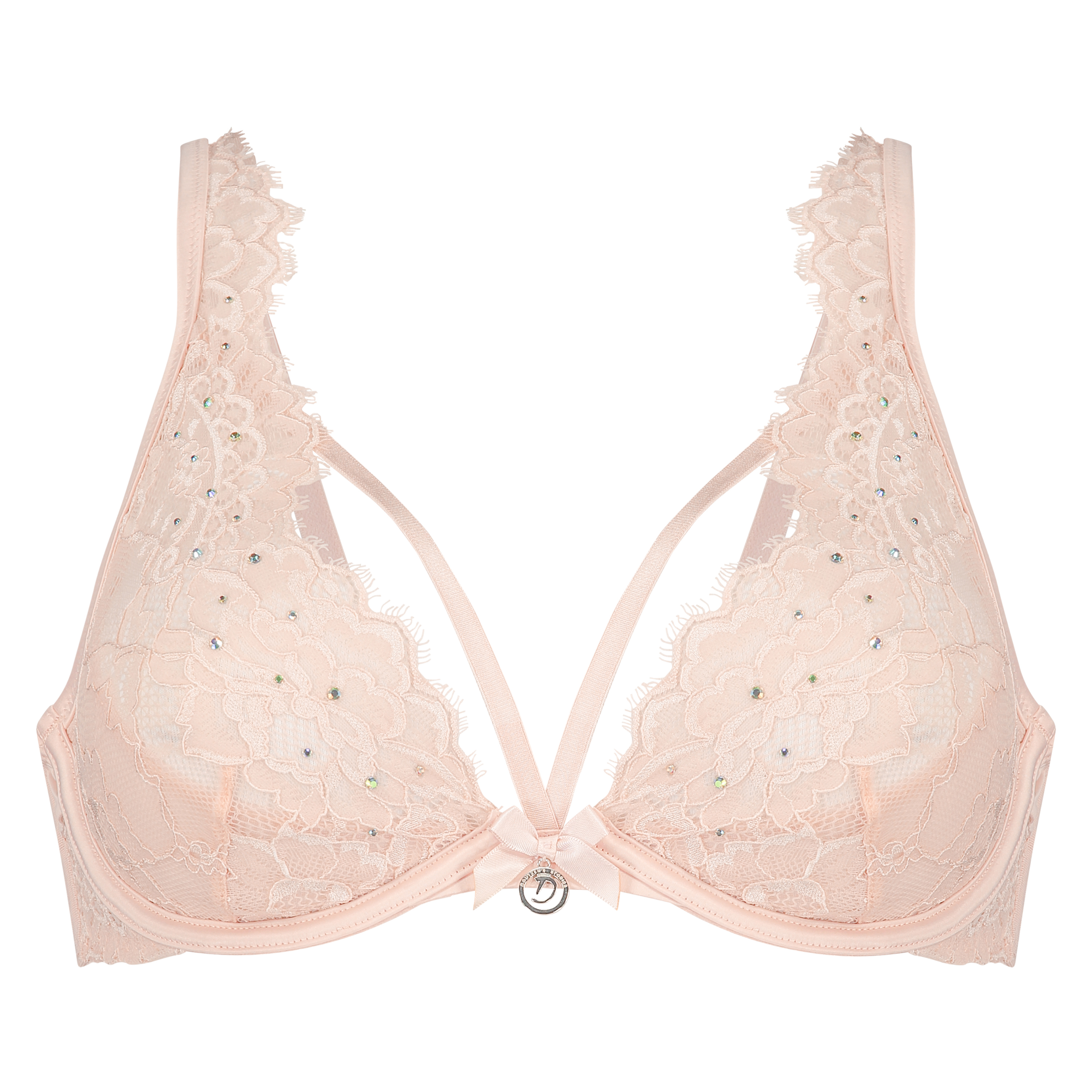 Soutien-gorge &agrave; armatures non-pr&eacute;form&eacute; Nightshade Doutzen, Rose, main