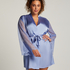 Kimono Satin, Blau