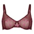 Soutien-gorge &agrave; armatures non-rembourr&eacute; Frida, Rouge