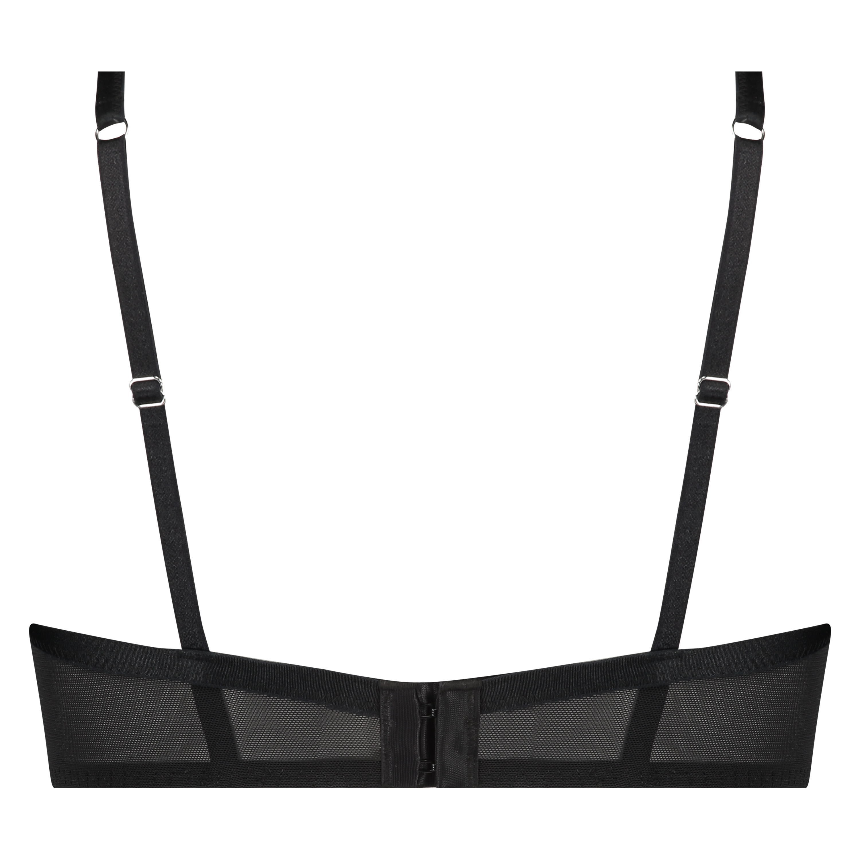 Vorgeformter Demi-Cup Bügel-BH Cardi, Schwarz, main