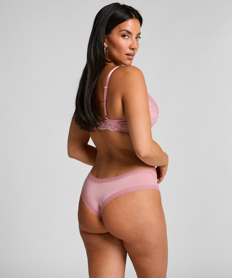 Slip brésilien en forme de V London, Rose