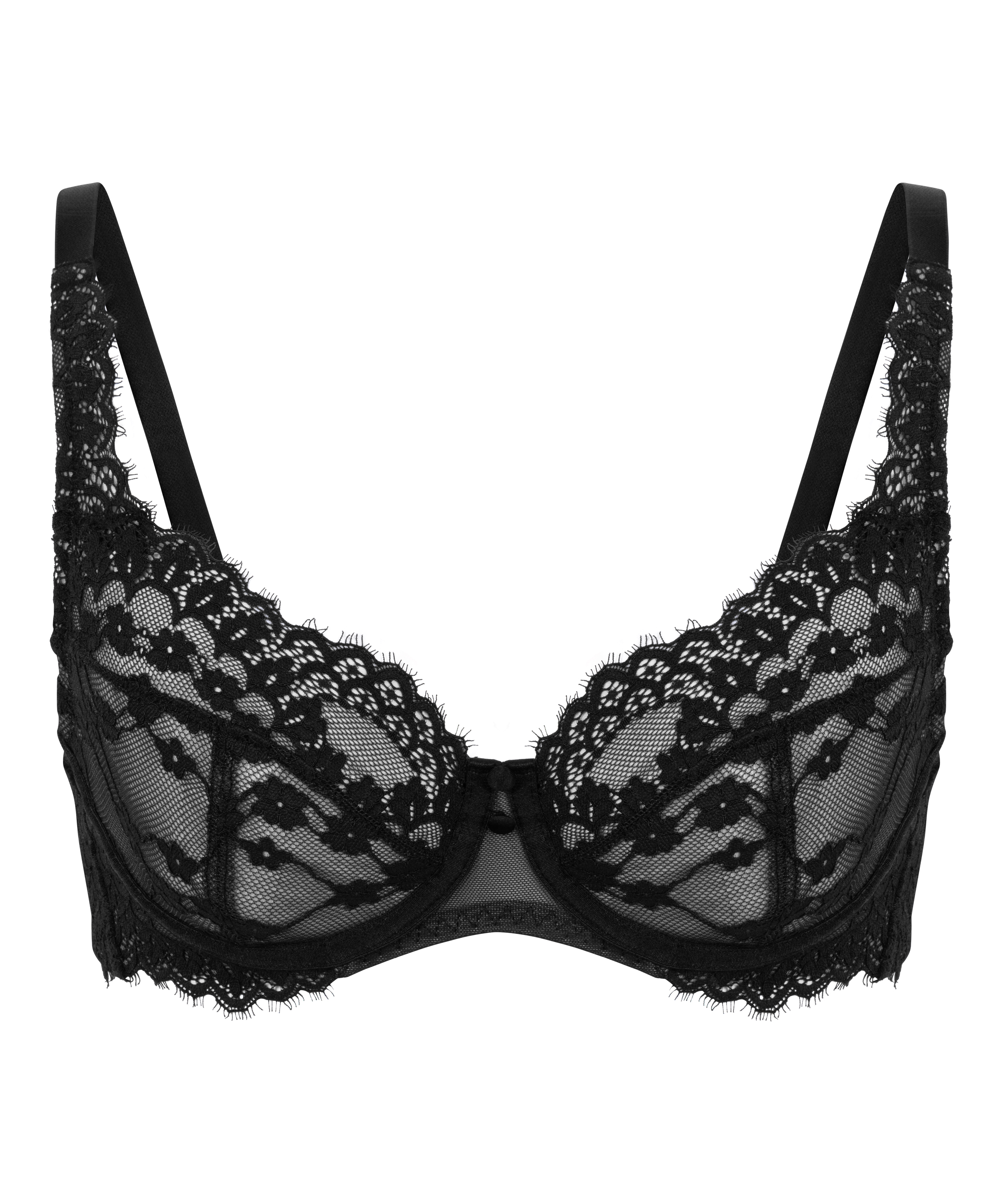 Soutien-gorge &agrave; armatures non-pr&eacute;form&eacute; Daisy, Noir, main