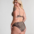 Bikini-Unterteil Animalia, Braun