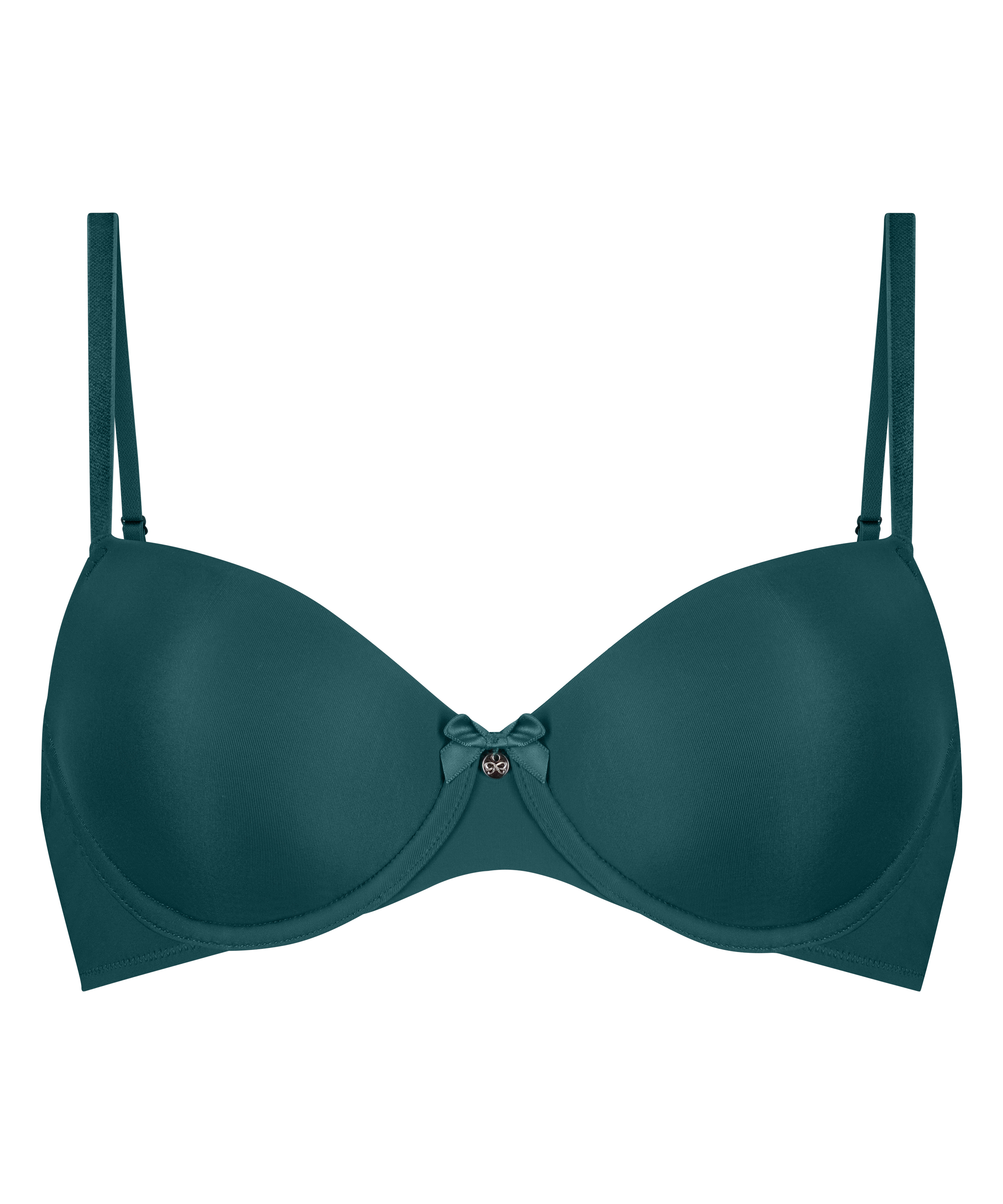 Soutien-gorge à armatures préformé Demi, Vert, main