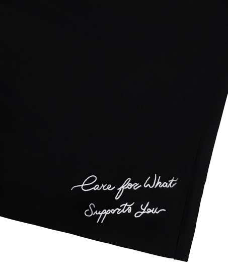 Gro&szlig;er W&auml;schebeutel, Schwarz