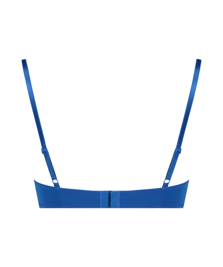 Vorgeformter Bügel-BH Plunge, Blau