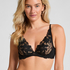 Soutien-gorge &agrave; armatures non-pr&eacute;form&eacute; Ingrid, Noir