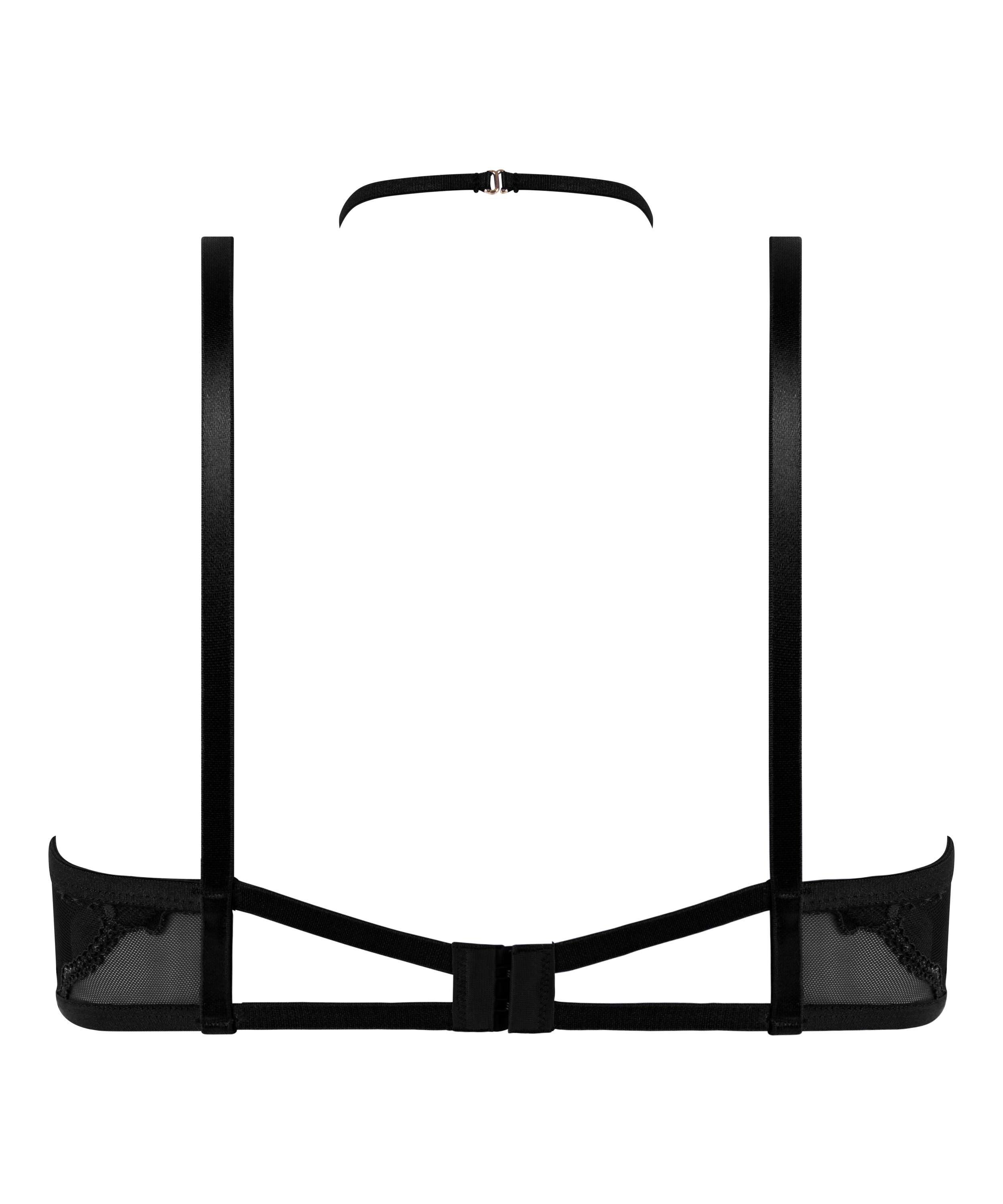 Amari Unwattierter Bügel-BH, Schwarz, main