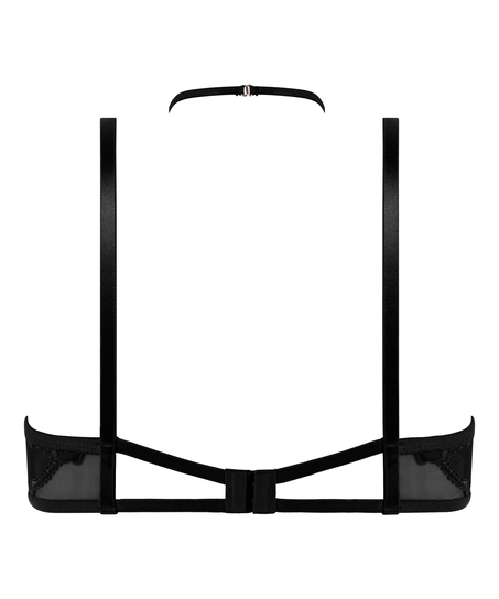 Amari Unwattierter Bügel-BH, Schwarz