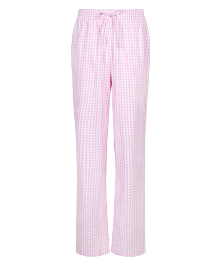 Pyjamahose Baumwolle, Rose