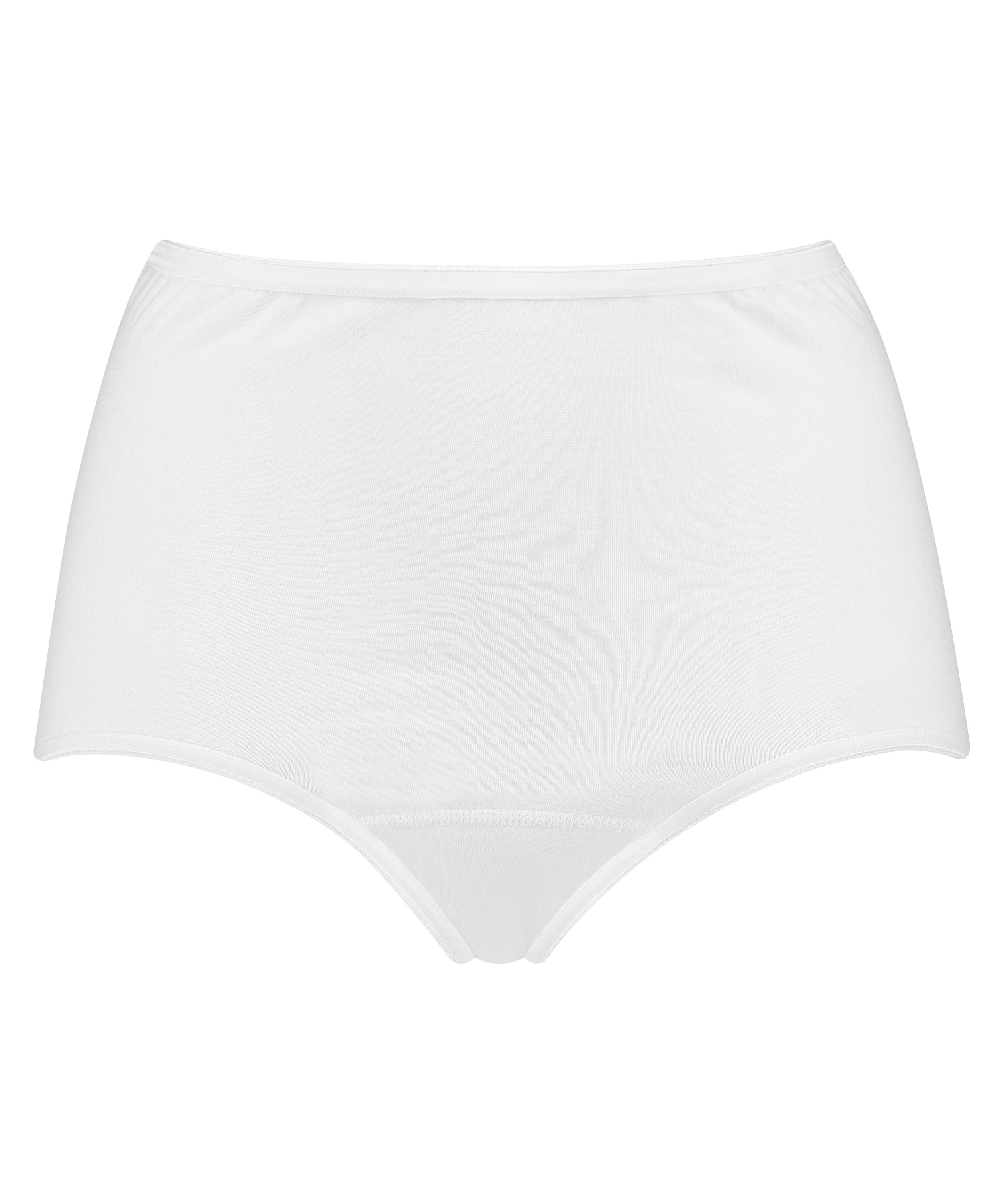 Superslip Maxi baumwolle, Weiß, main