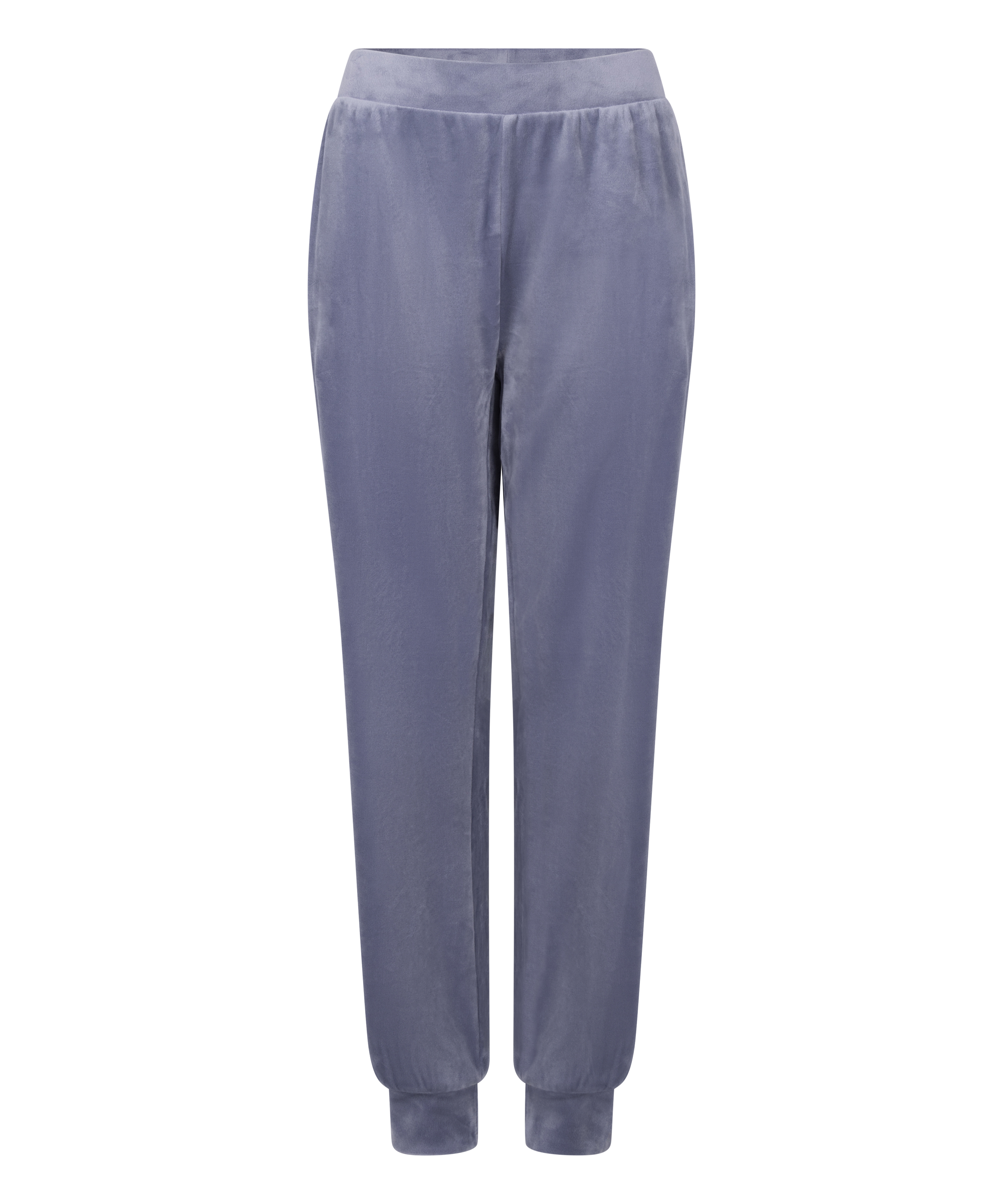 Jogginghose Velours, Blau, main