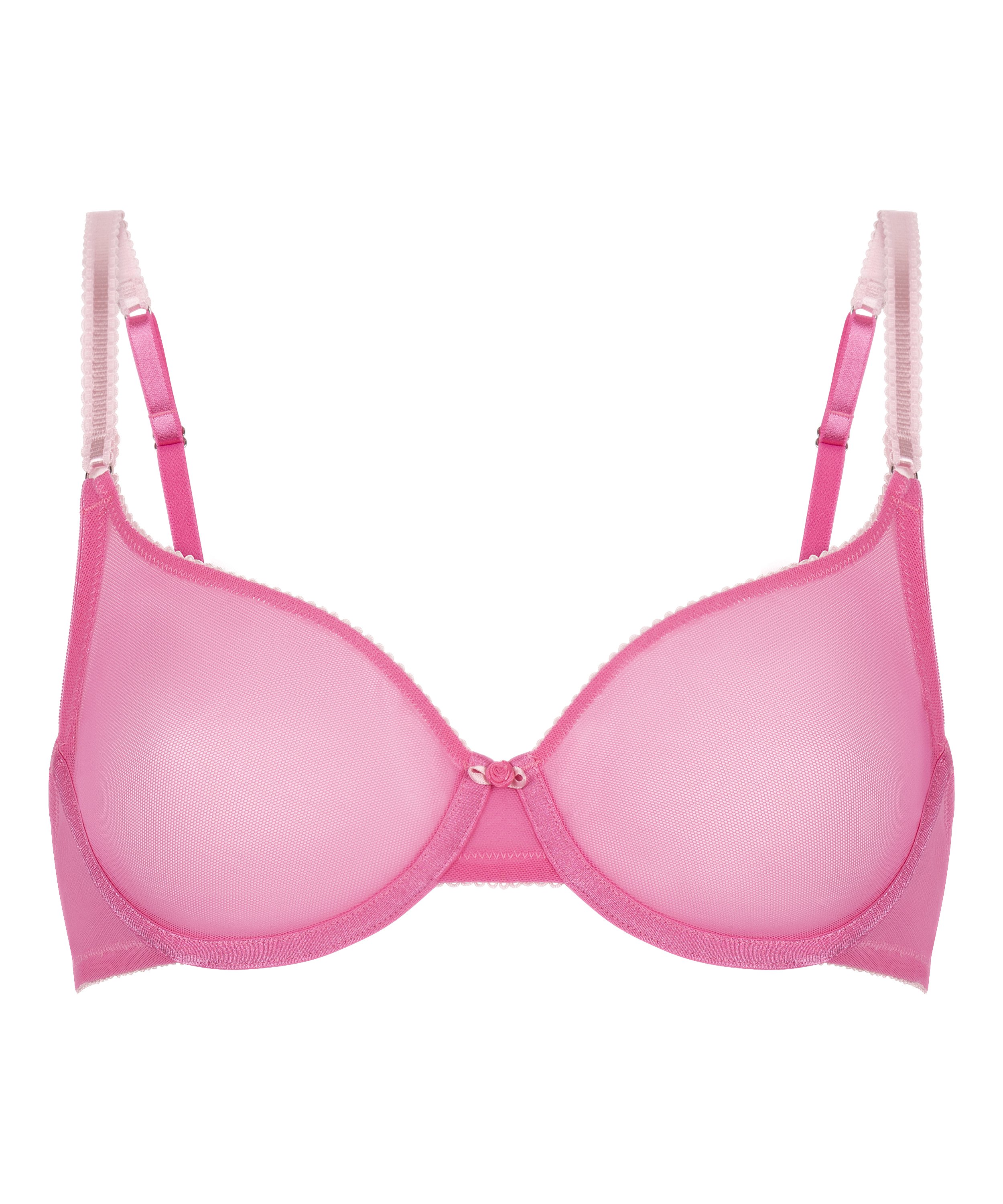 Soutien-gorge à armatures non rembourré Roza, Rose, main