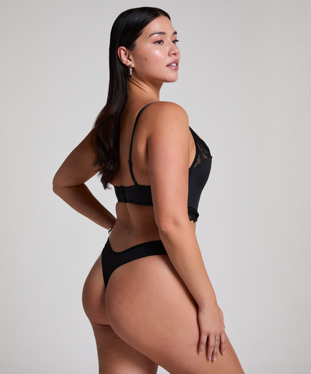 Bronte Bralette, Schwarz