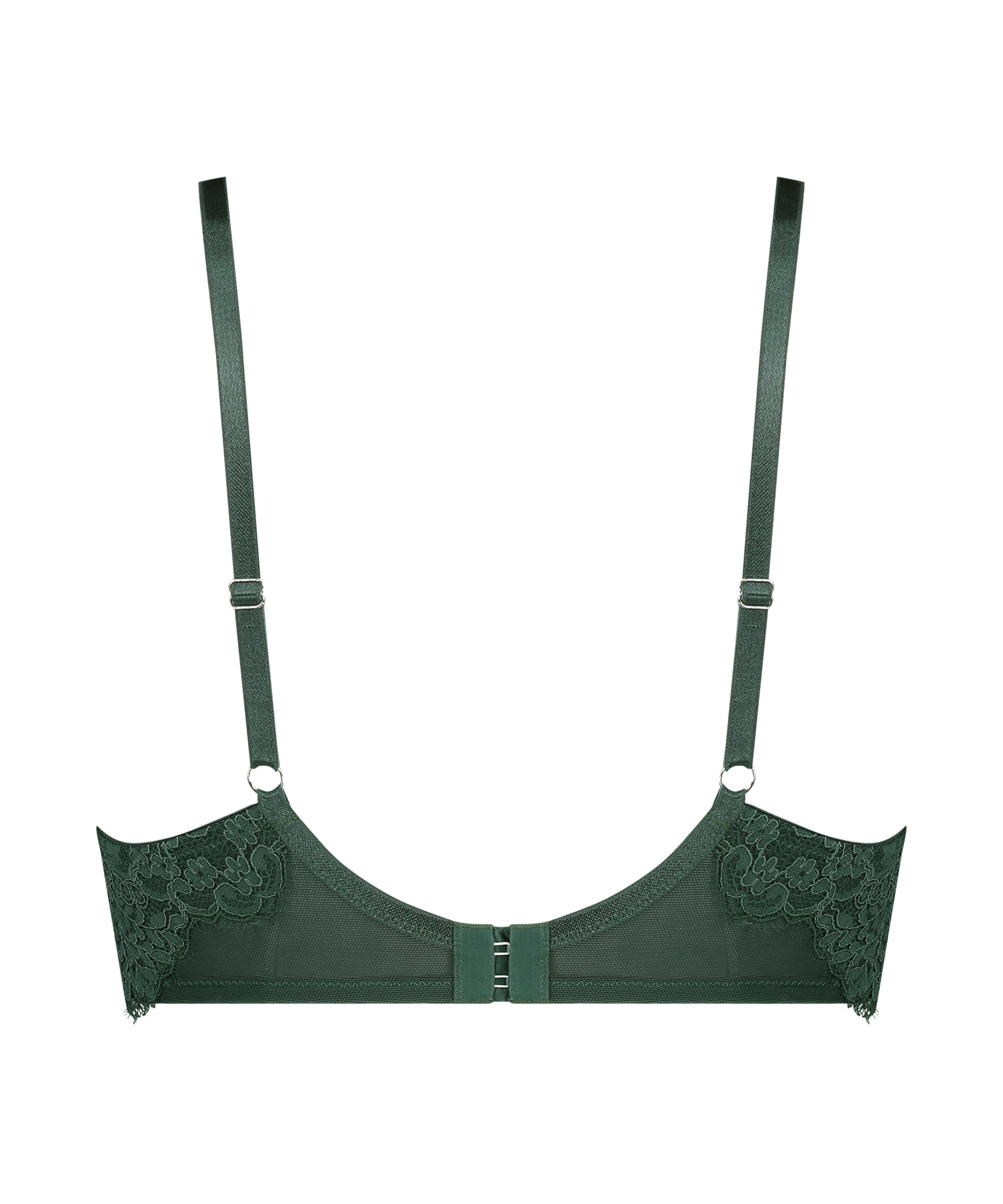 Soutien-gorge à armatures non préformé Pauline, Vert, main