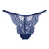 String mit hohem Beinausschnitt Mabel, Blau