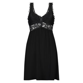 Nuisette Modal Lace, Noir