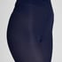 Collants 50 Deniers Toucher Velours, Bleu