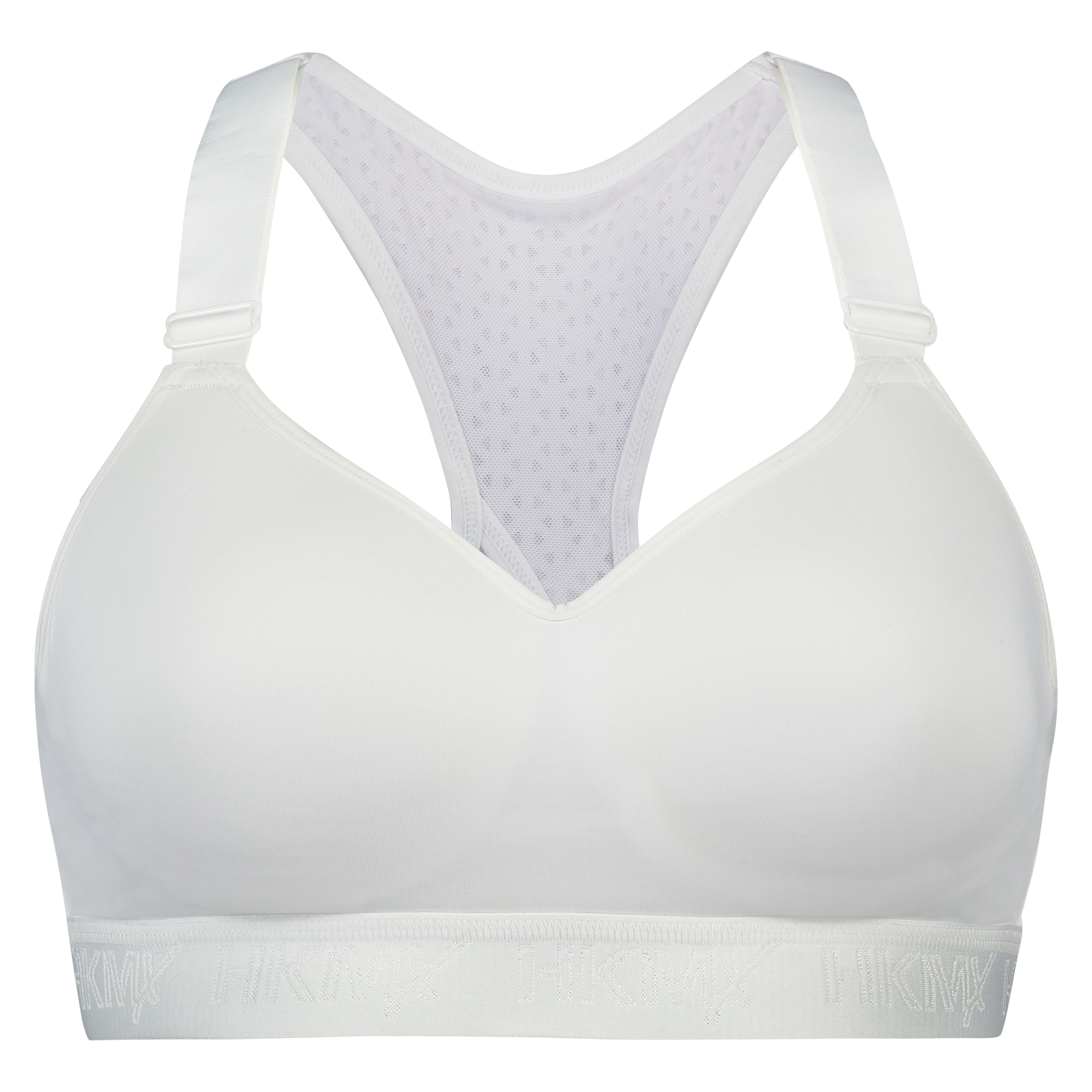 HKMX Soutien-gorge de sport The All Star Maintien niveau 2, Blanc, main
