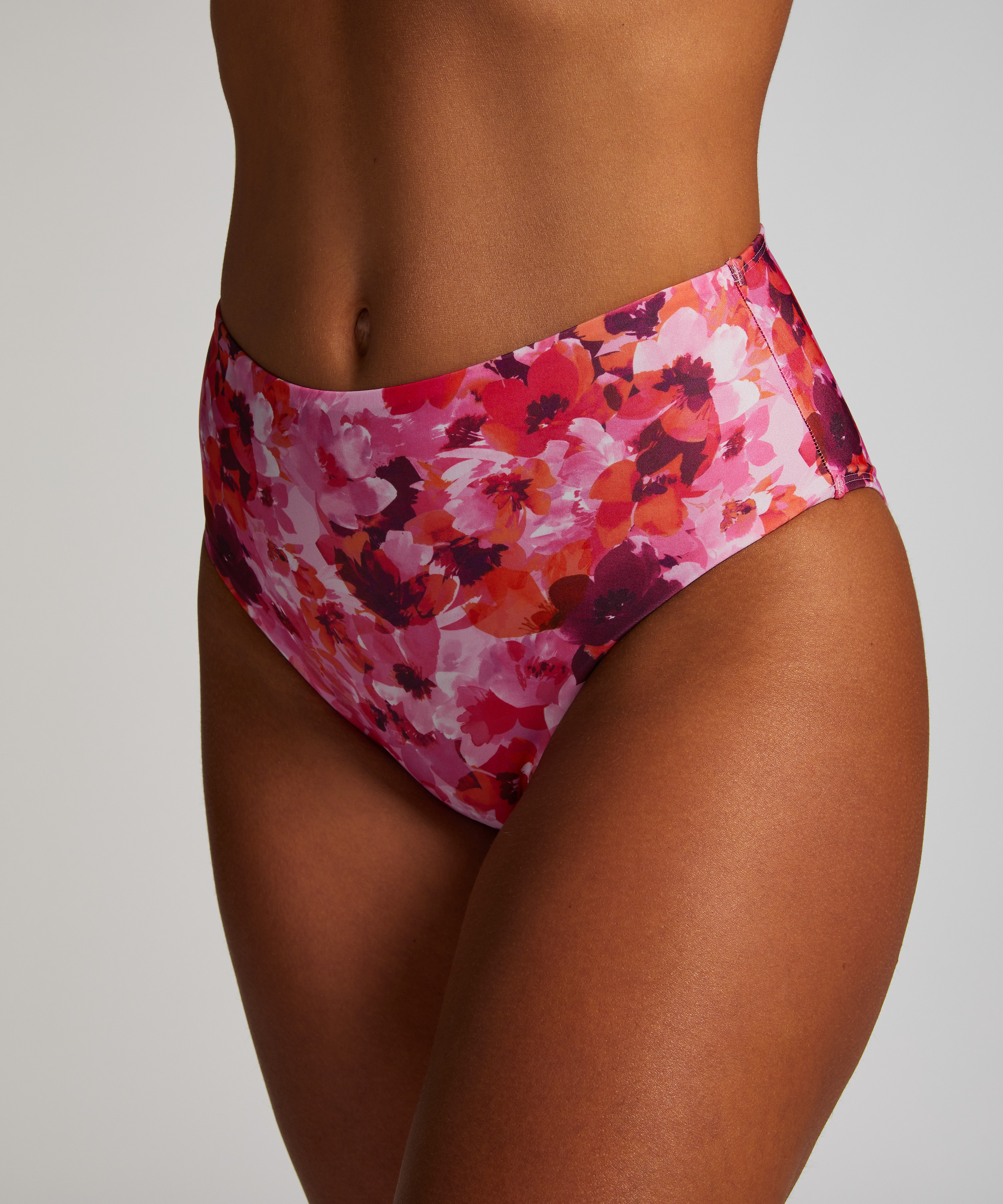 Bikini Slip Rio Floral, Rose, main