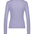 Haut de pyjama Henley, Violet