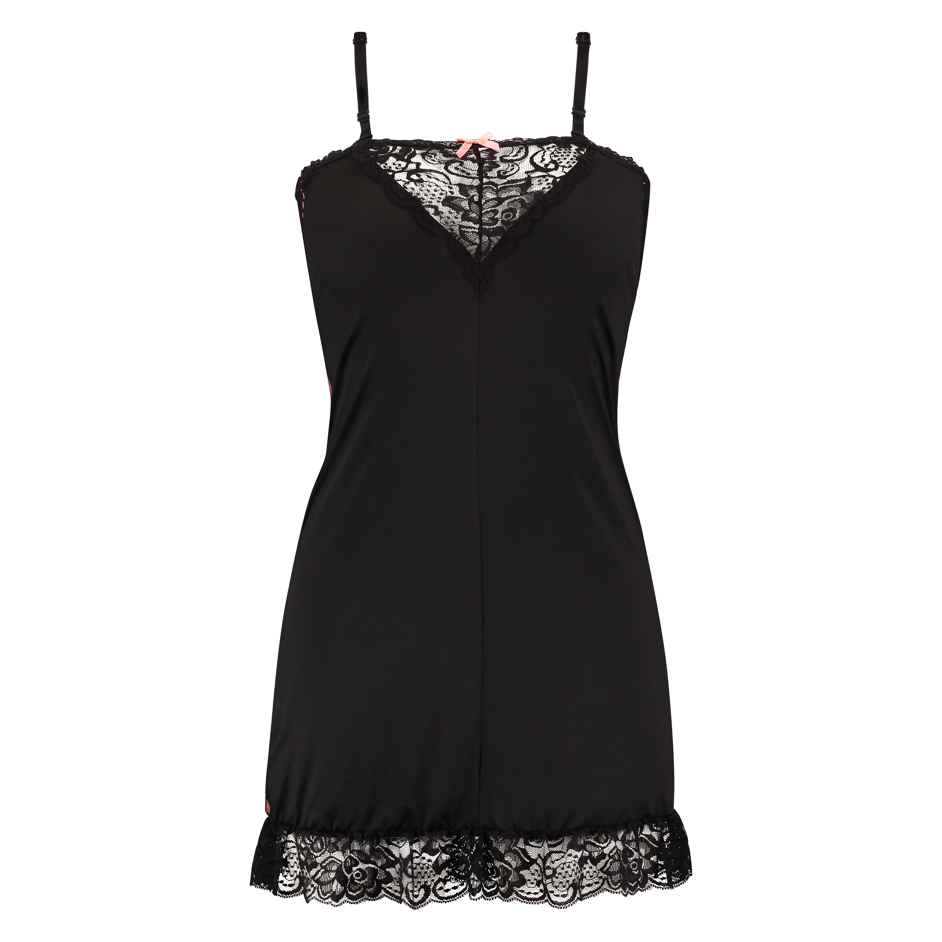 Slip strapless, Schwarz, main