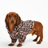 Fleece Hunde-Onesie, Rose