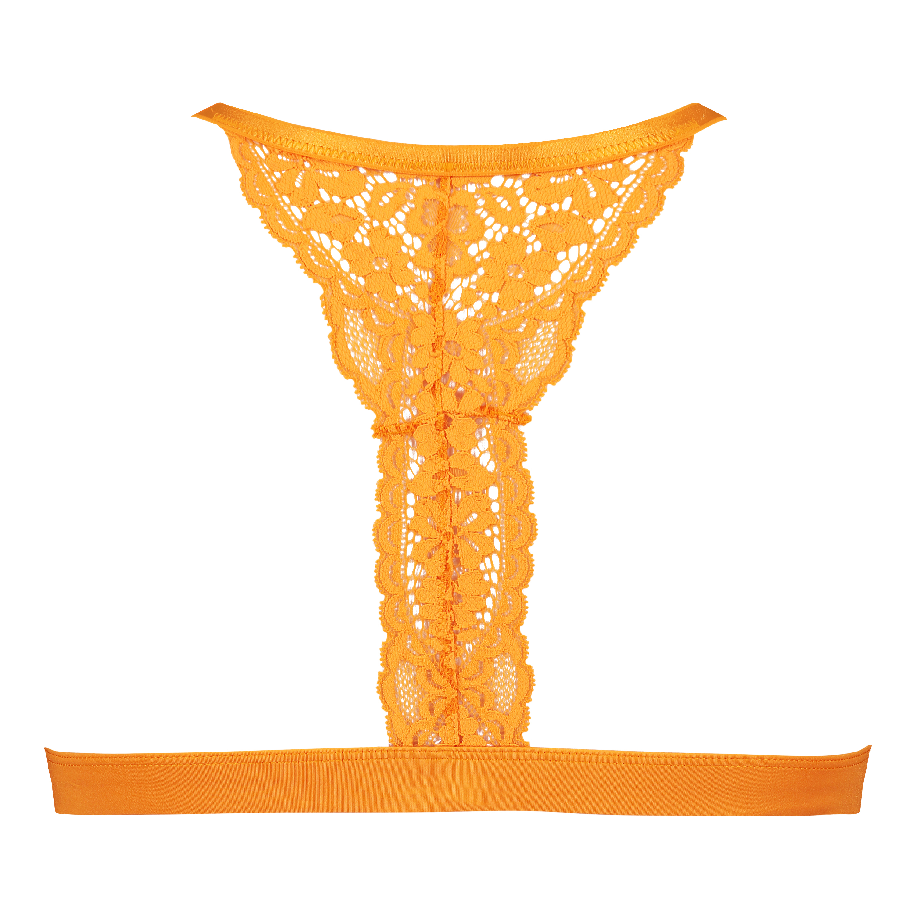 Brassi&egrave;re triangulaire moul&eacute;e Rose, Orange, main