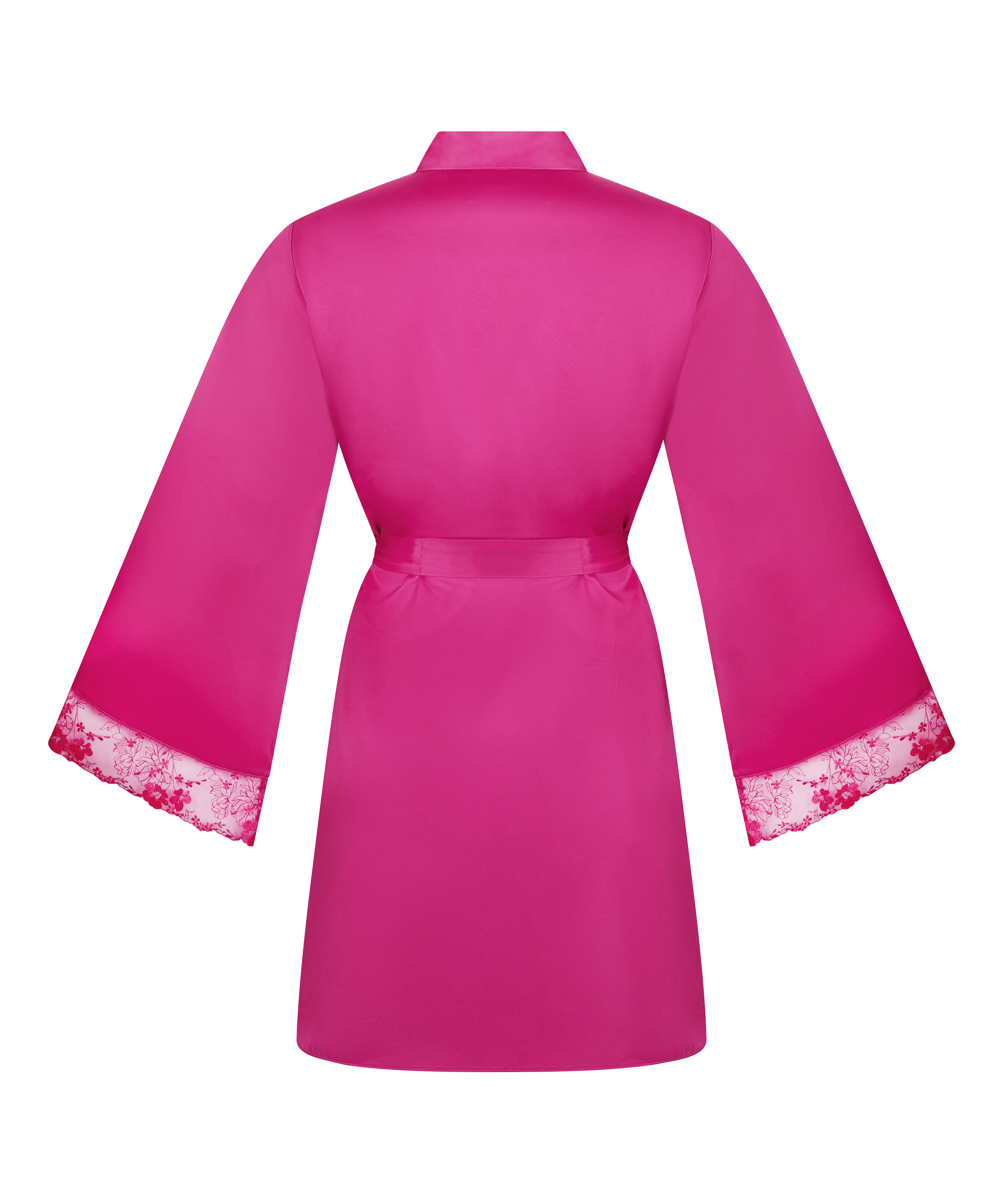 Peonie Kimono Satin, Rose, main