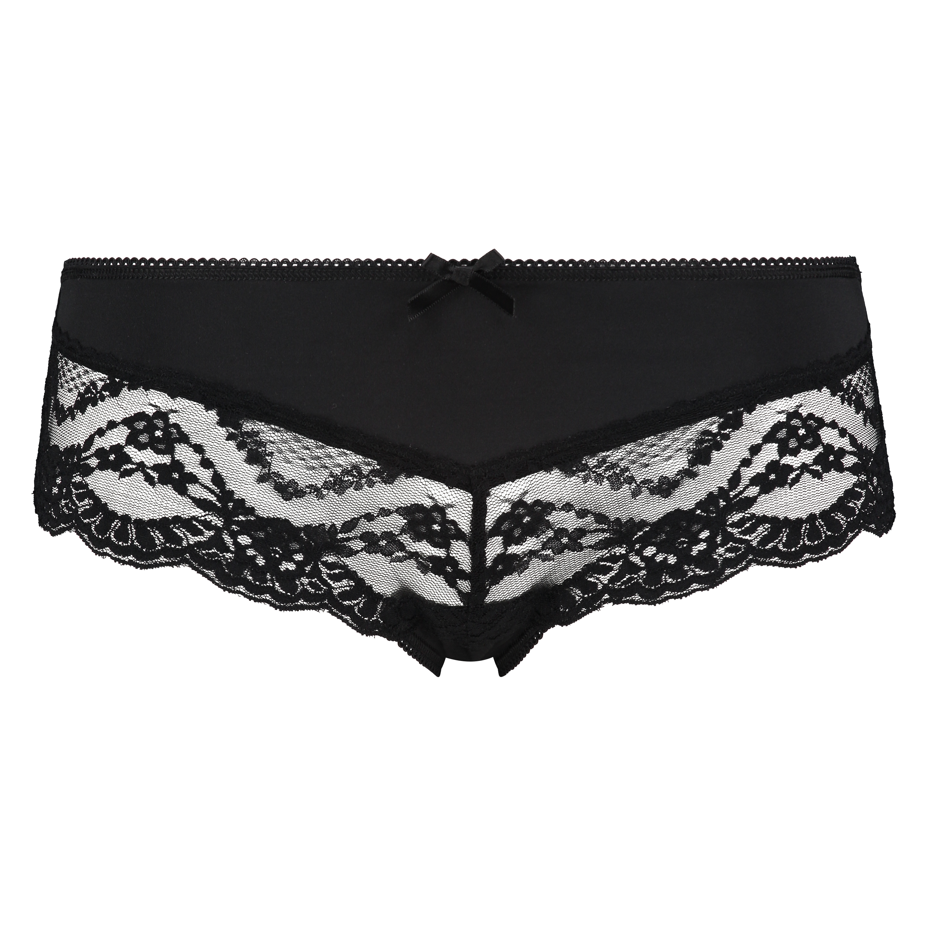 Slip brésilien micro Lacey, Noir, main