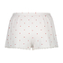 Short de pyjama Pointelle, Blanc
