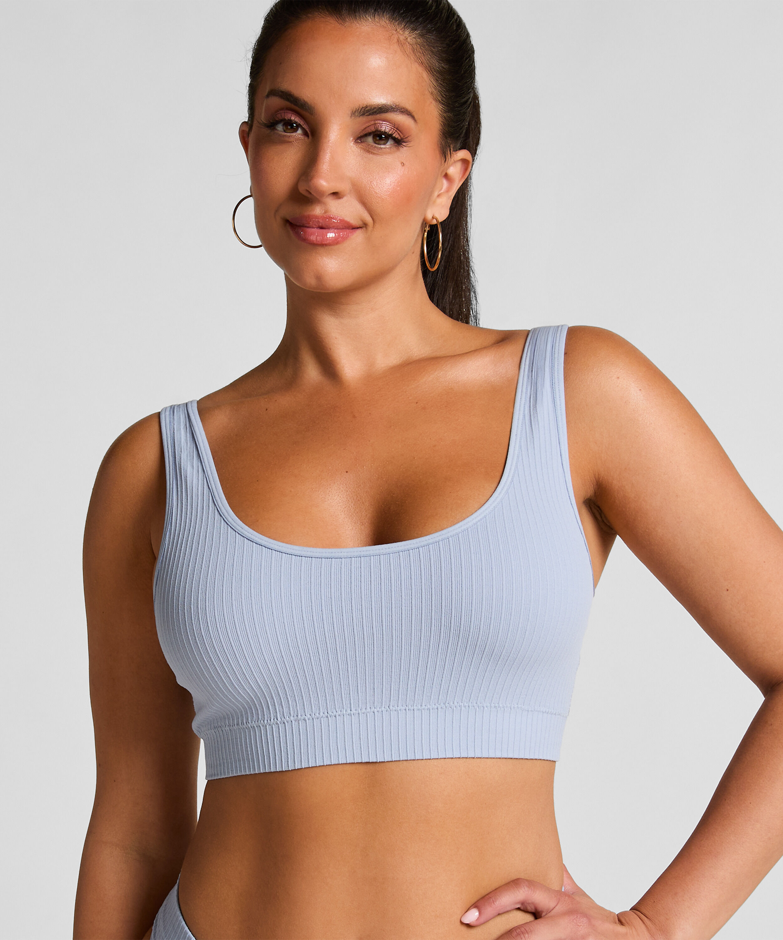 Brassière Scoop Dianne, Bleu