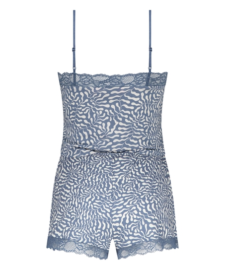 Ensemble de pyjama court Cami, Bleu