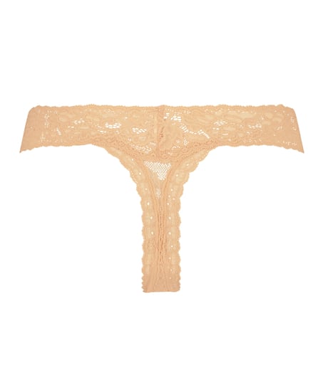 String extra bas Madison, Beige