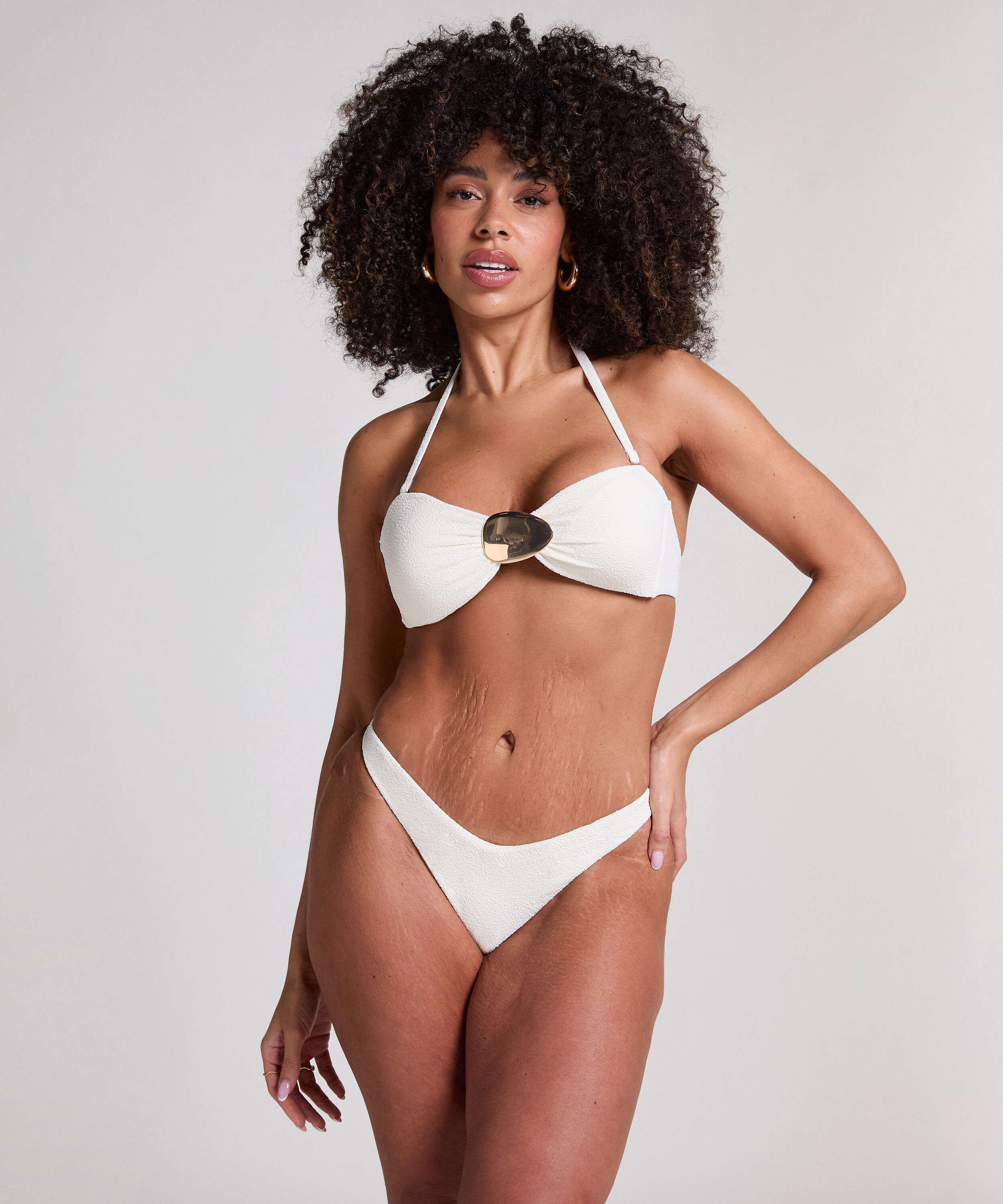 Bas de bikini échancré Cabo