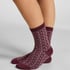 Chaussettes courtes en modal, Violet