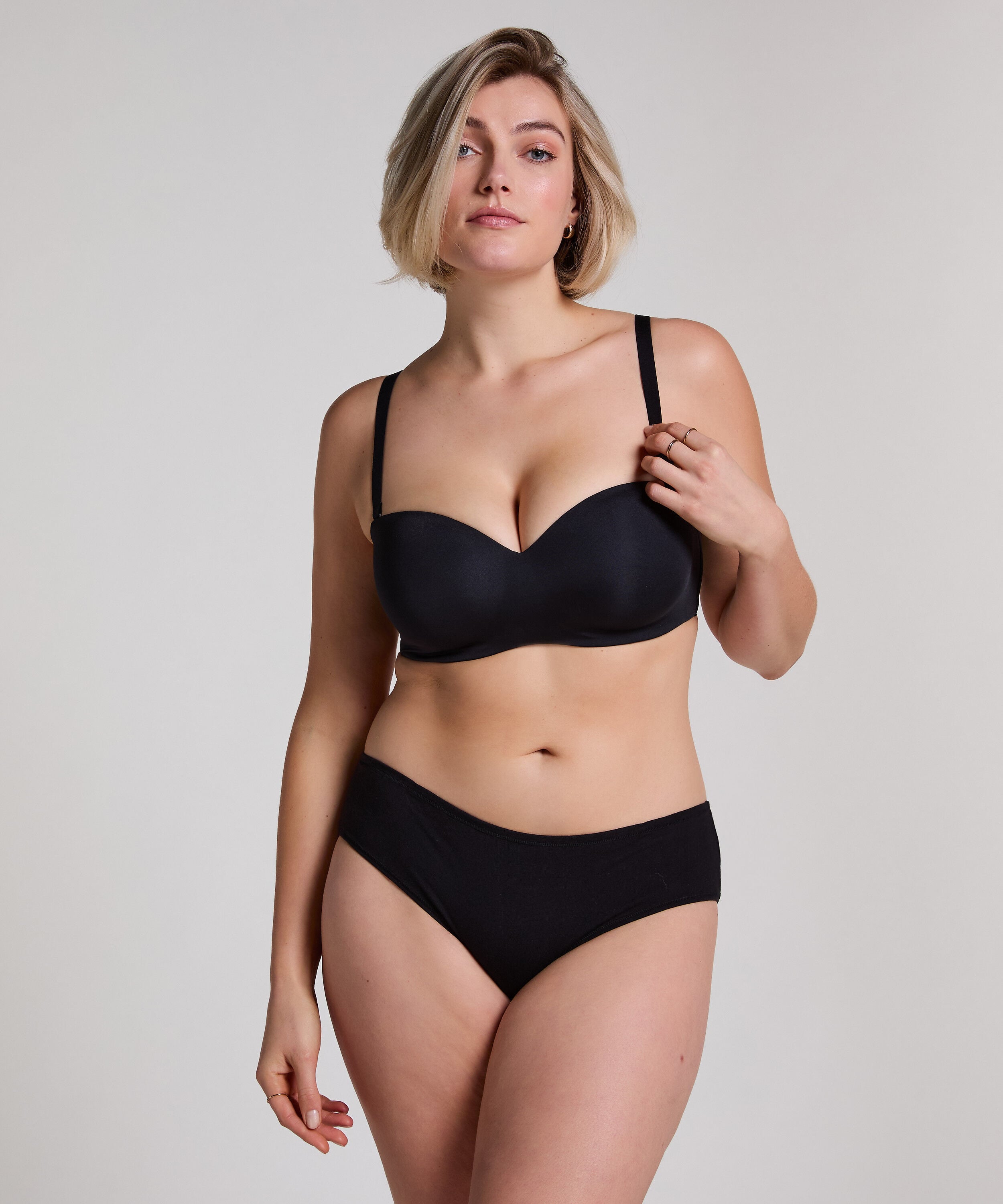 Soutien-gorge push-up sans bretelles à armatures préformé Smooth