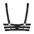 Soutien-gorge à armatures non rembourré longline Sadie, Noir