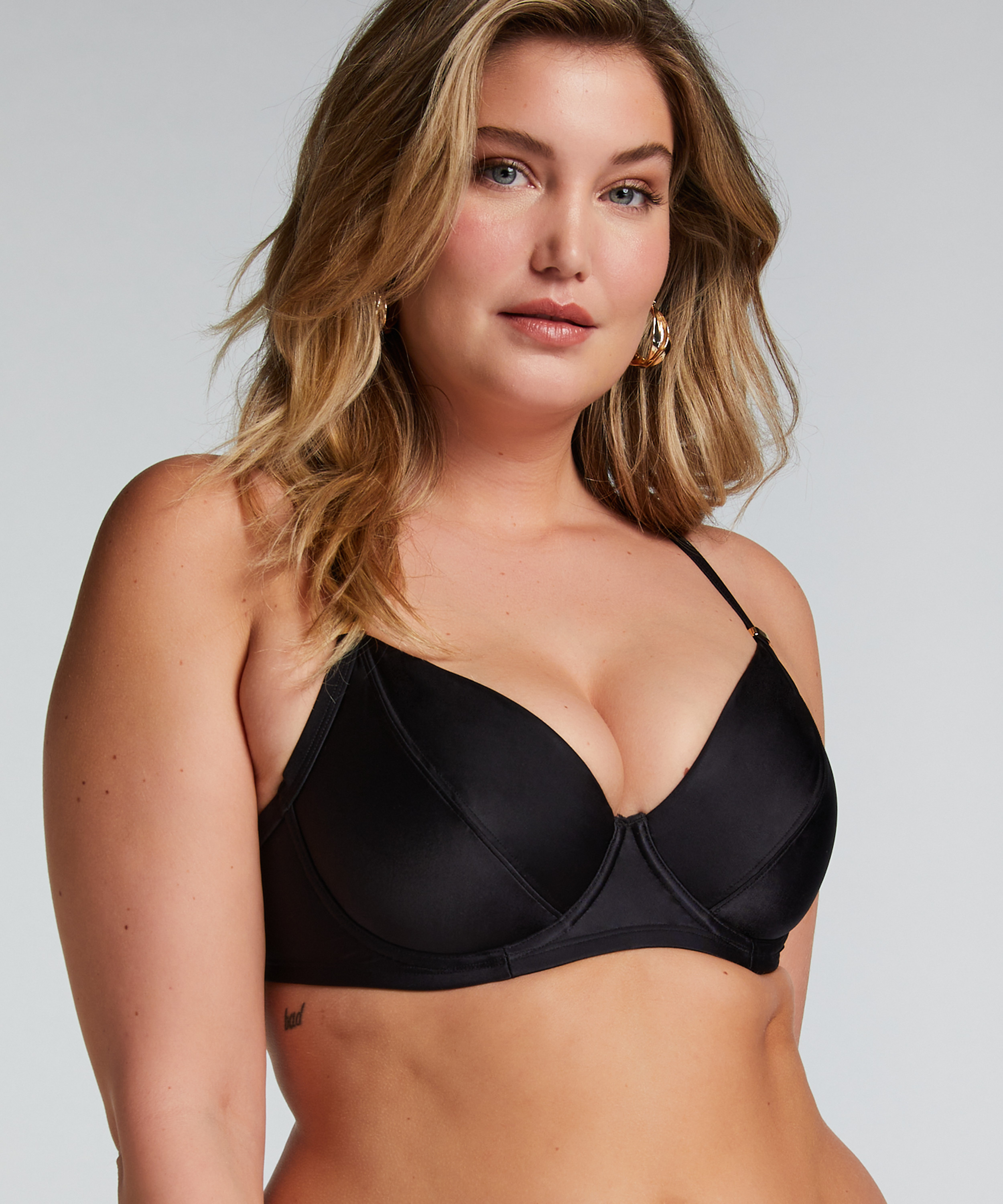 Bikinioberteil Luxe, Schwarz, main