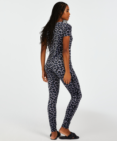 Legging Velours, Gris