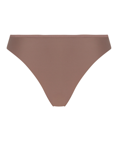 String Invisible Lace back, Marron