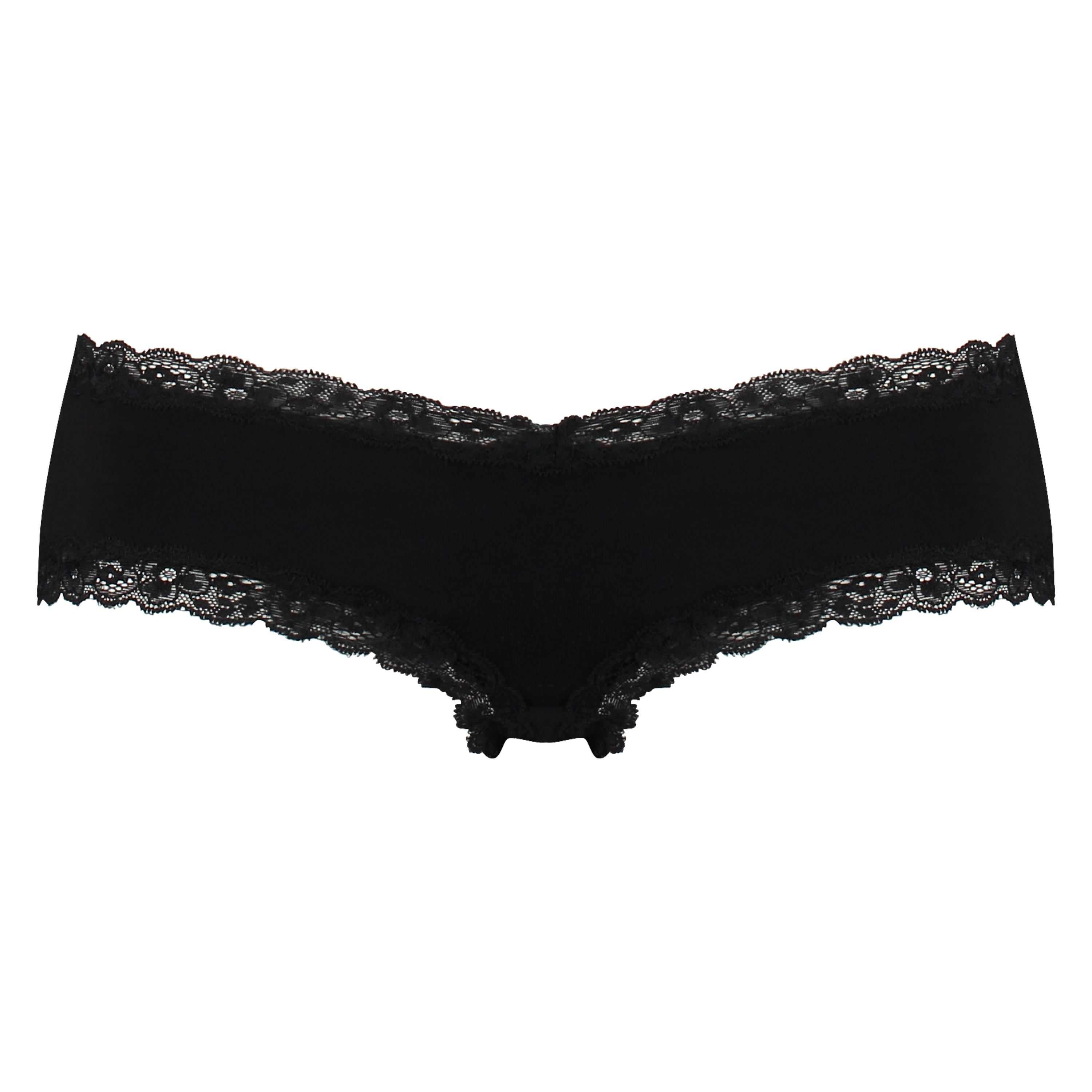 Slip brésilien V-shape, Noir, main