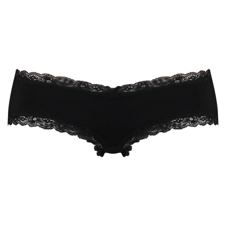 Slip brésilien V-shape, Noir