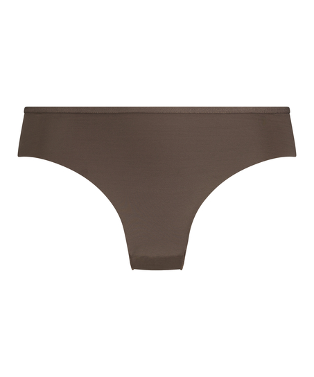 Invisible Brazilian Lace Back, Braun